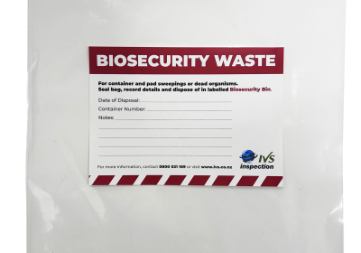 Zip Lock Bags – Q Waste Labelled Bags