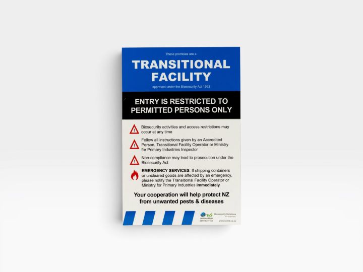 Sign   Transitional   Facility