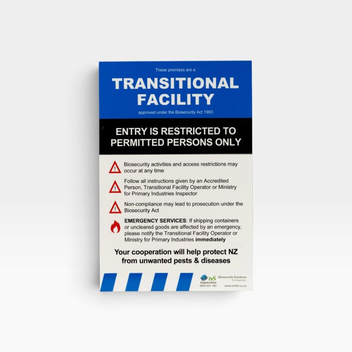 Sign   Transitional   Facility