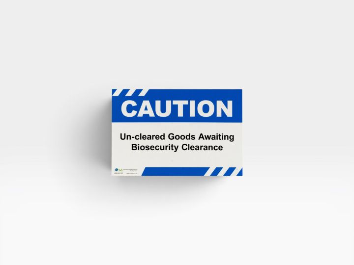 Sign   Uncleared   Goods