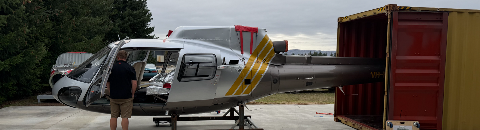 How Dynamic Logistics Delivered Helicopters Direct to Site with IVS